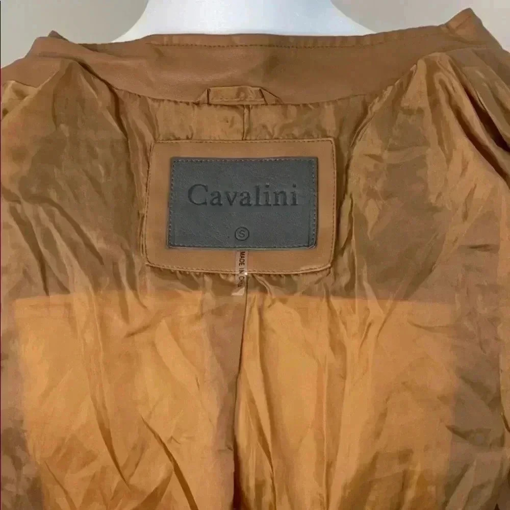 Cavalini Faux Leather Jacket - Picture 9 of 16